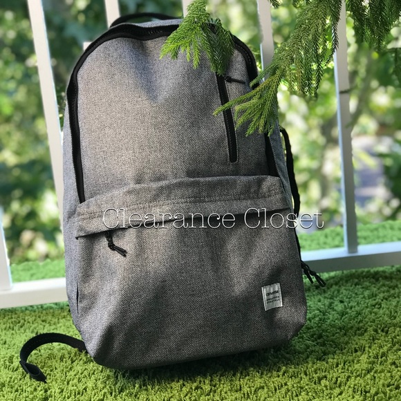 converse grey backpack